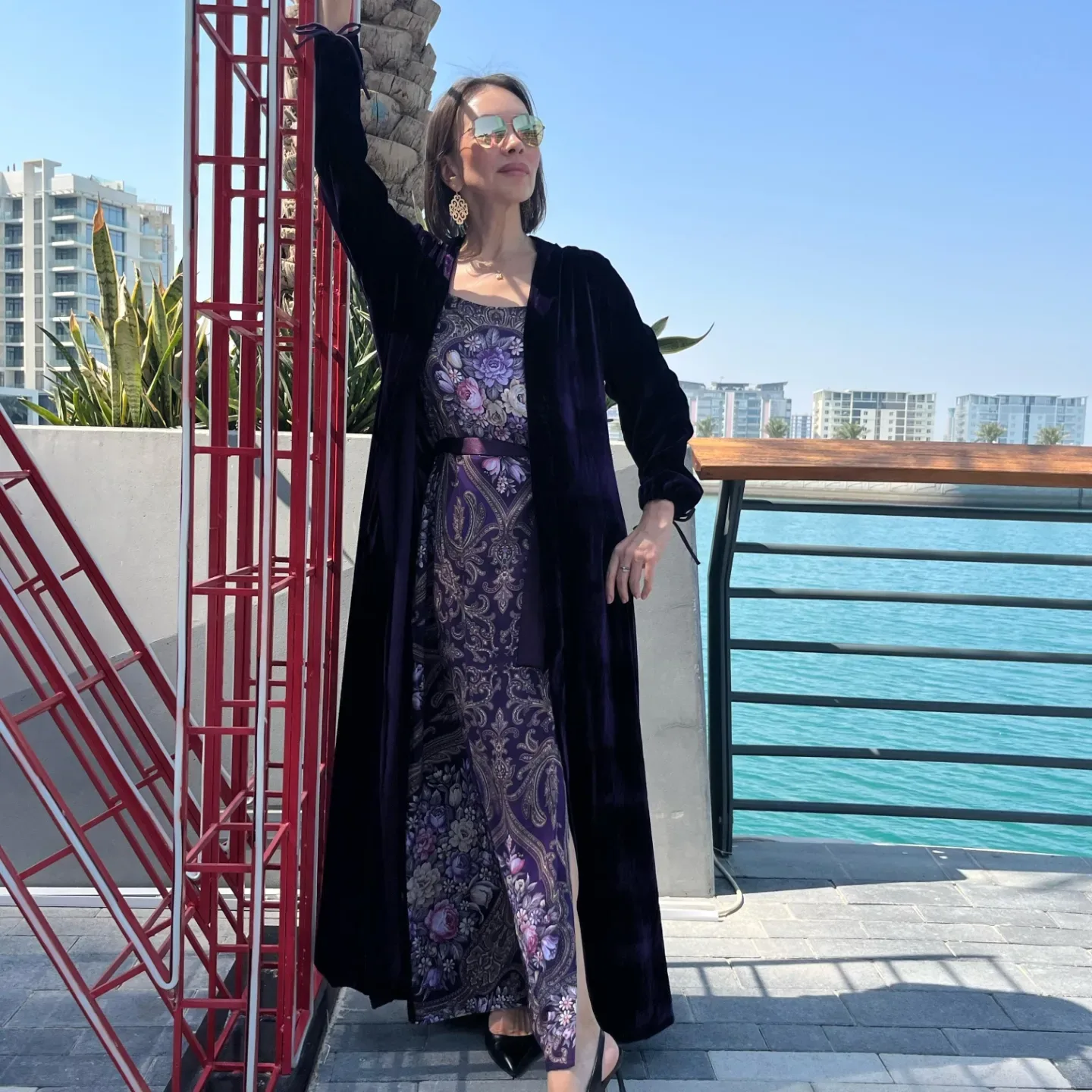 Modern Kardigan Abaya with Dress "Perfect Match"